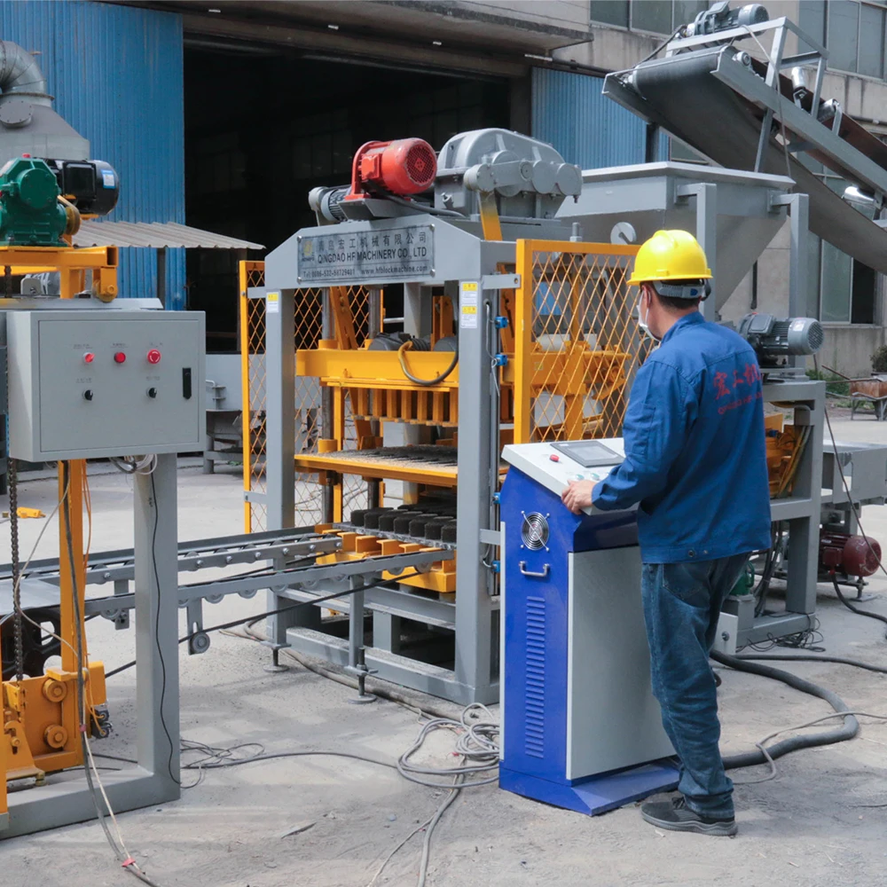 Qt4-25 Mini Brick manufacturing machines for small business ideas