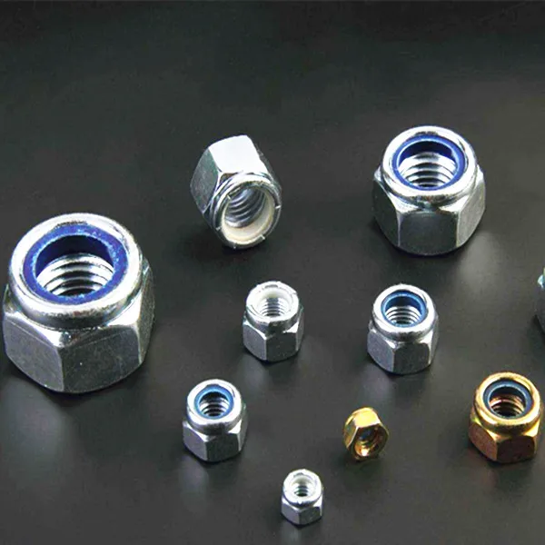 DIN985 DIN982 China Manufacturer Galvanized M8 M10 M12 Nylock Nut Nylon Insert Lock Nut