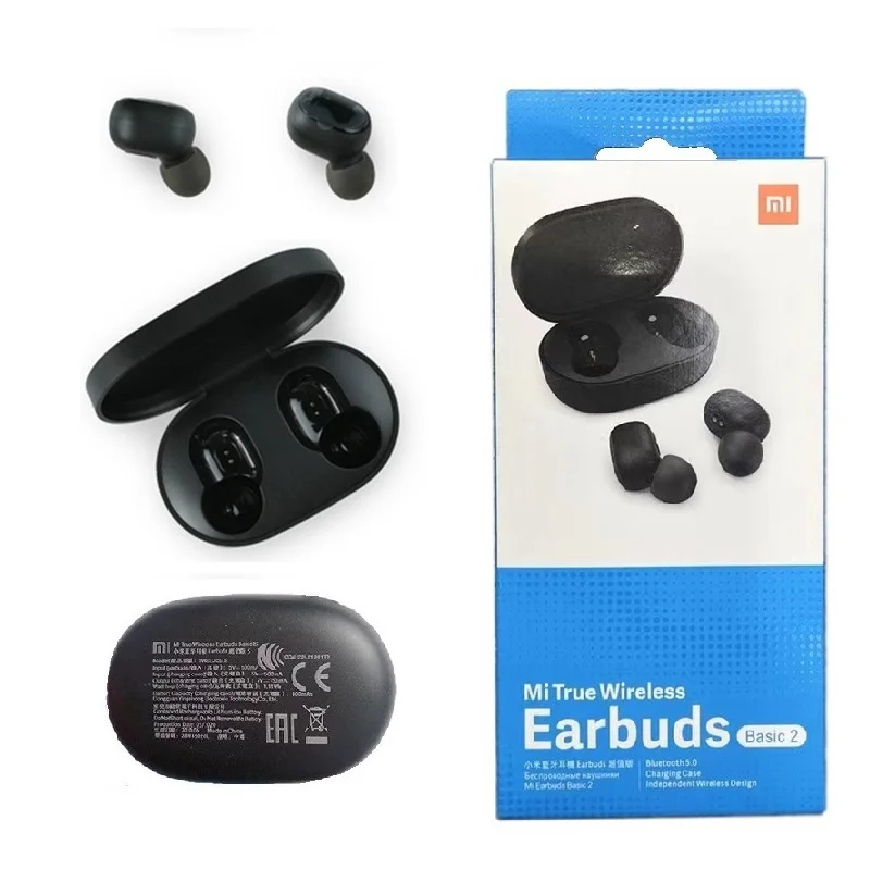 2022 New Earbuds Handfree Mi Sirop De Naltare Xiaomi Redmi Airdots 2 Global Version With CE Certificate