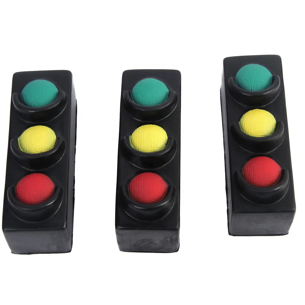 Manufacturer Traffic Light Soft Anti Stress Ball Toys Figure Custom Logo Promotional Giveaways