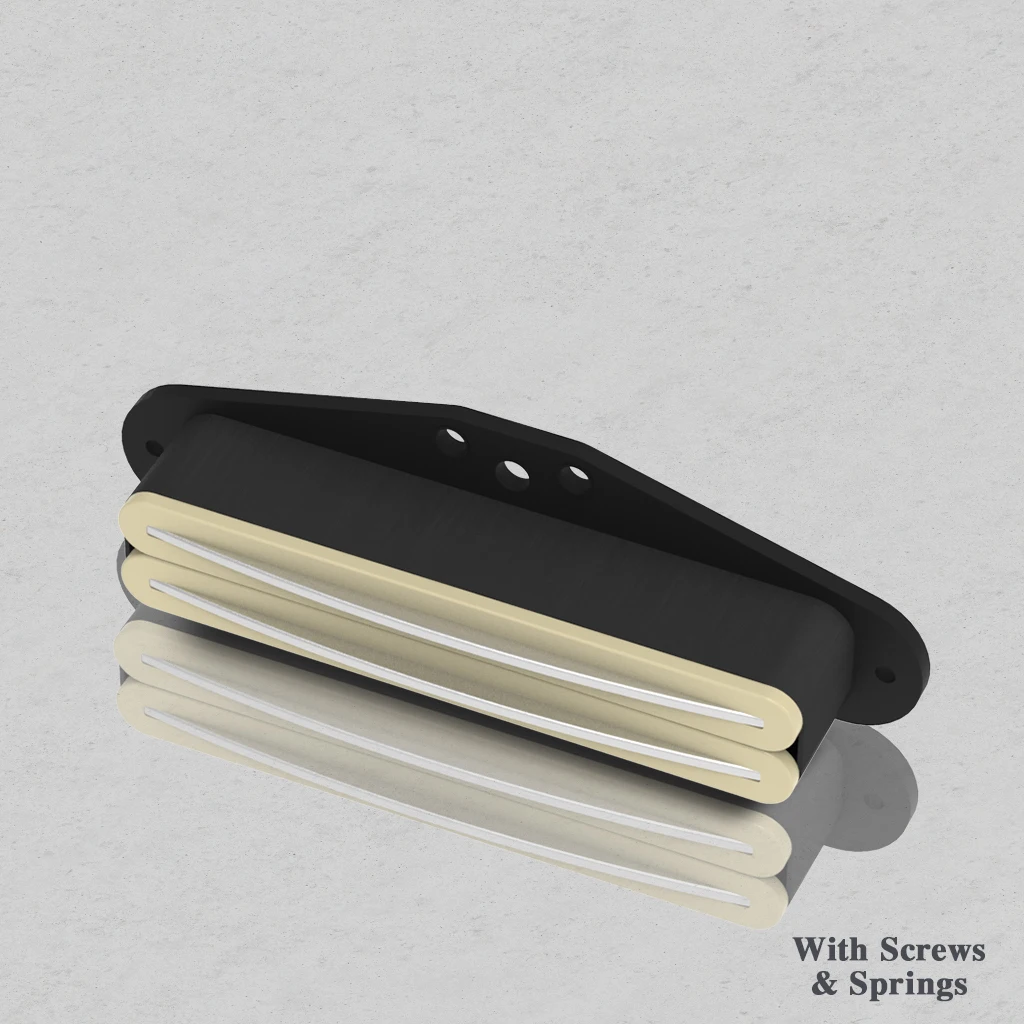 NAOMI Dual Mini Rail Humbucker Single-Coil-Sized Guitar Humbucker Pickup Ceramic Bar Magnet For Electric Guitar