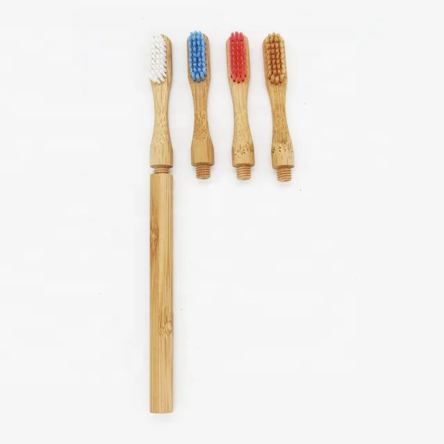 Free Sample Custom Wholesale Biodegradable Eco Friendly Black Soft Bamboo Tooth Brush Charcoal Bambo Bambu Bamboo Toothbrush