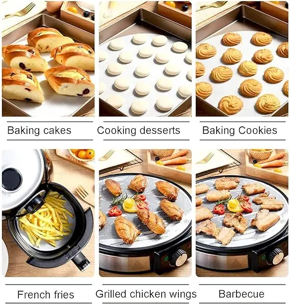 New Arrival 8 Inch Rounds Non Stick Baking Parchment Circles Cake Parchment Rounds Paper for Cake Pan