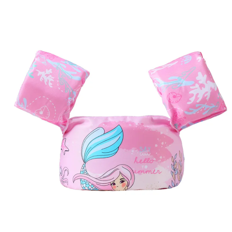 B05 New Design Kids Life Vest Pool Swimming Kids Float safety PVC inflatable jacket children swim vest kids