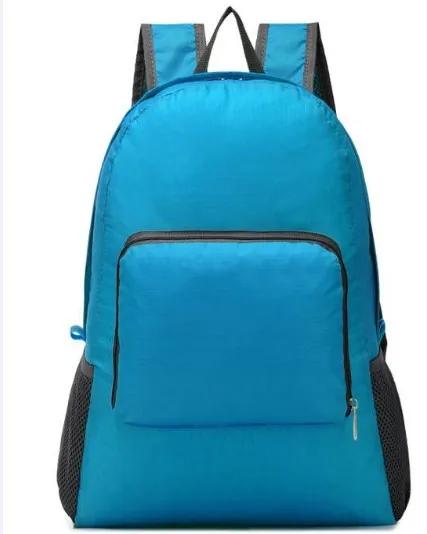 
New style nylon backpack for women man ultralight riding bag for traveling big capacity foldable riding handbag 