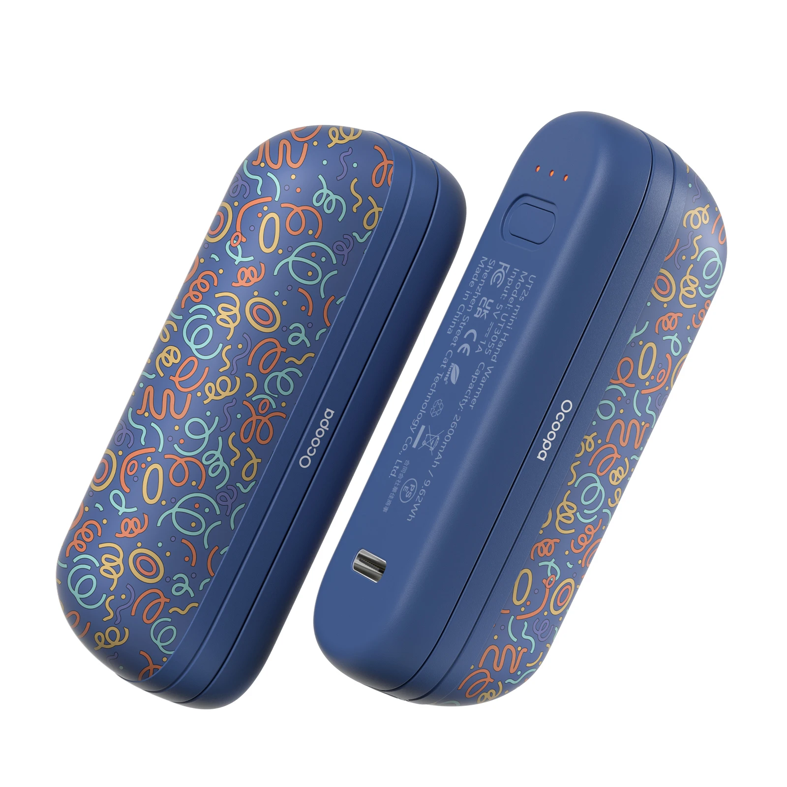 dual golf handy warmer 5000mah heated battery operated hand warmer office