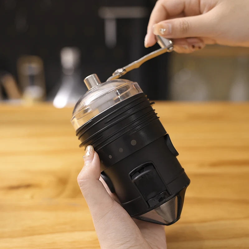 Customized Mini Portable Nespresso Coffee Machine with grinder for Outdoor Use