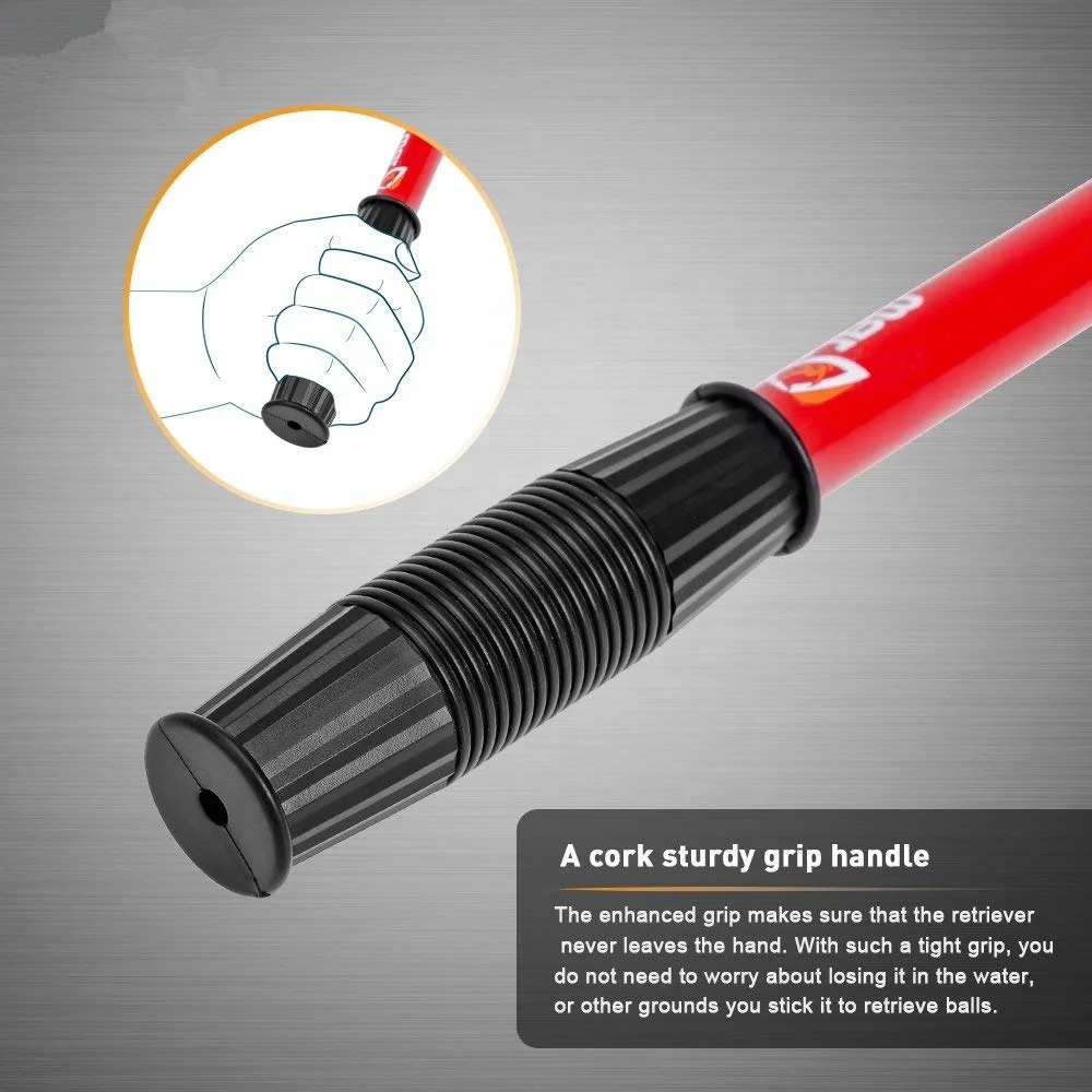 Golf Ball Retriever Device Automatically Portable Telescopic Golf Ball Pick up Ball Retriever Scoop Pick up