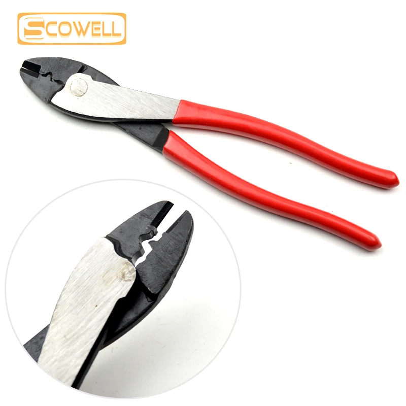 Professional Crimping Tools Electrical Crimp Pliers Diagonal Side Cutting Nipper Tweezers