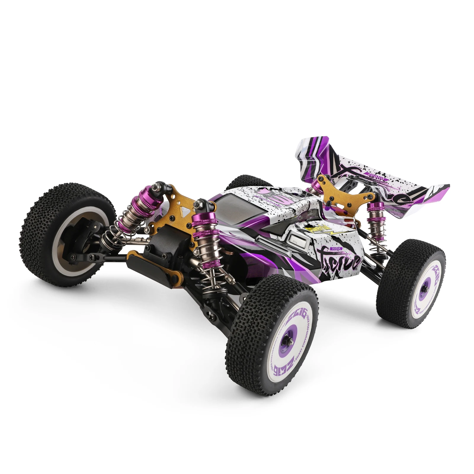 60km/h High Speed Racing Remote Control Car, 4WD Off-Road Buggy Drift RC Car RTR With Aluminum Alloy Chassis, Zinc Alloy Gear