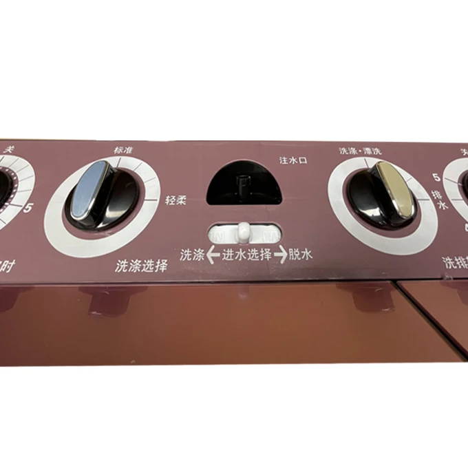Semi-automatic twin tub machine a laver electric large cloth washer top loading 20kg washing machine for home hotel