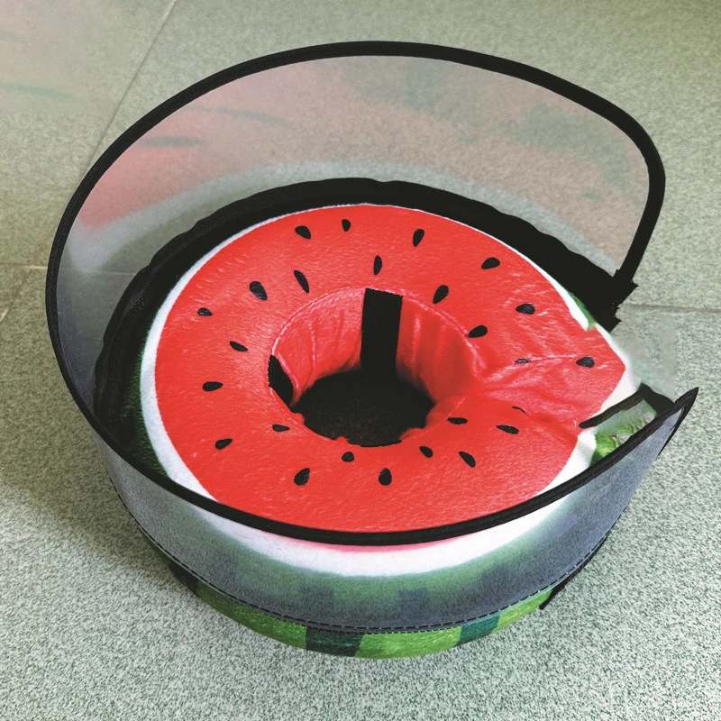 Pet Collar Inflatable Cone Collar Large Medium Small Adjustable Donut After Surgery Prevent Bite Scratch