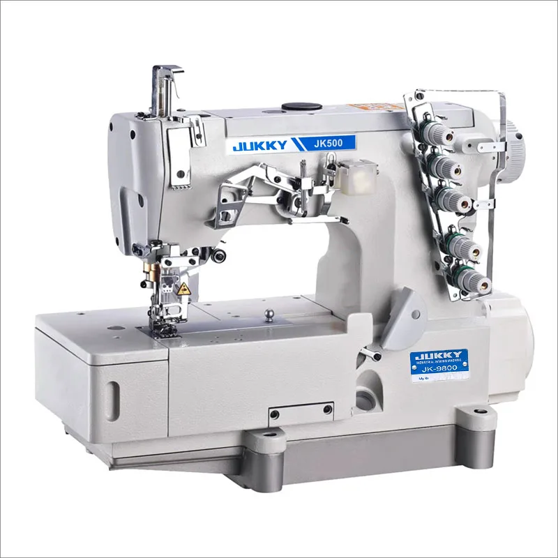 Jukky JK500A-D-UT High-speed Interlock Sewing Machine Flat-bed Machine Thread Trimmer interlock machine improve work efficiency