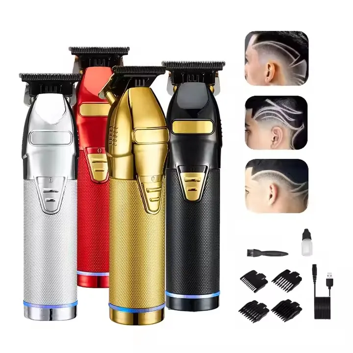Professional Hair Trimmer Barber 0.1mm Baldheaded Clippers Baby Hair  Cutting Machine For Men Electric Hair  Trimmer