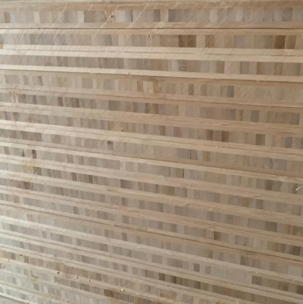 Own factory supply 3 layer cross horizontal bamboo panel