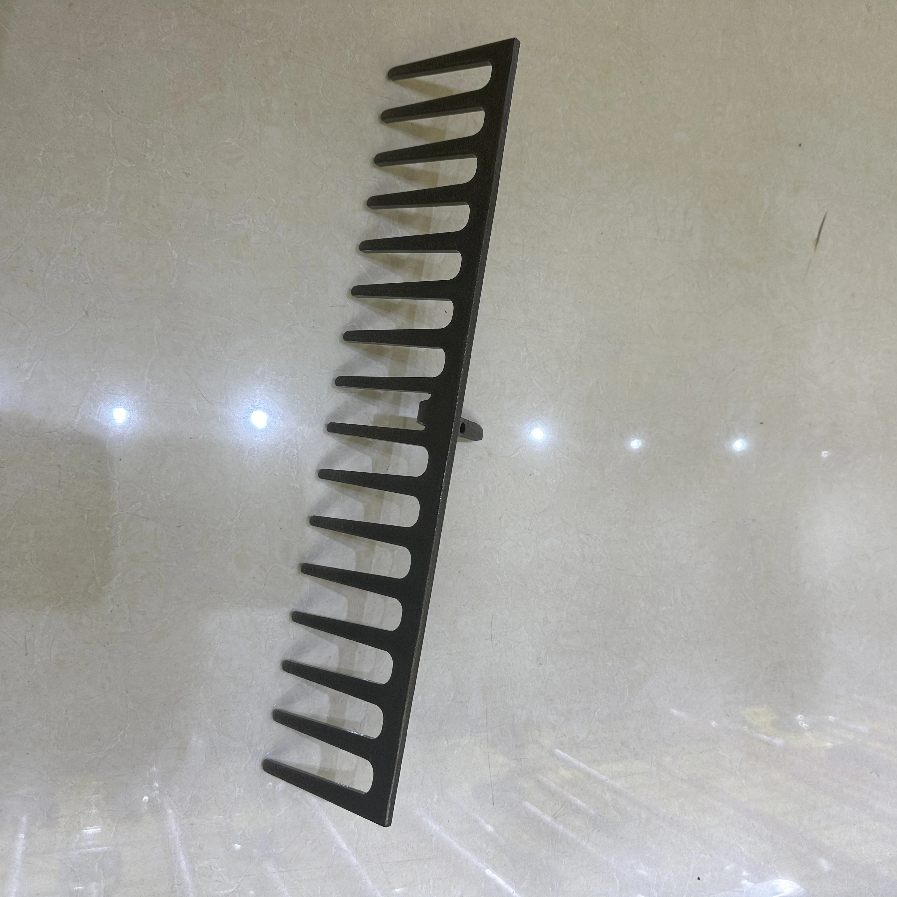 High Quality Garden Carbon Steel 16 Teeth Push Rake Garden Tools Garden Lawn Leaf Rake