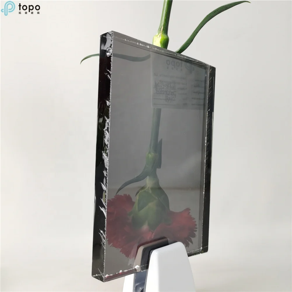 
One Way View See-Through Mirror Glass with Atomic Mirror on One Piece Glass (M-O) 