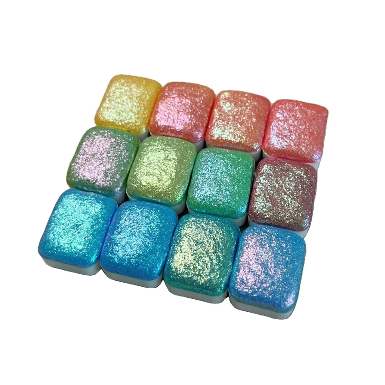 Sheenbow Chrome Magic Multi Colored Pearl Pigment Chameleons Pigment Color Shift Watercolor Paints Pigment