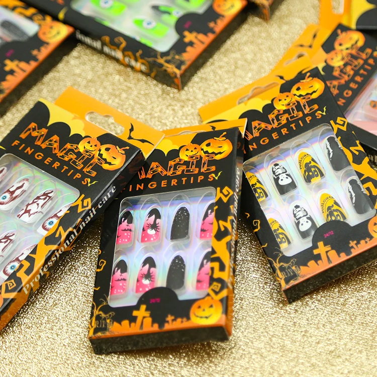 
Tstory 2021 hot sale Nail 21 grid alloy christmas snowflake Halloween skulls accessories Nail Xmas Design 