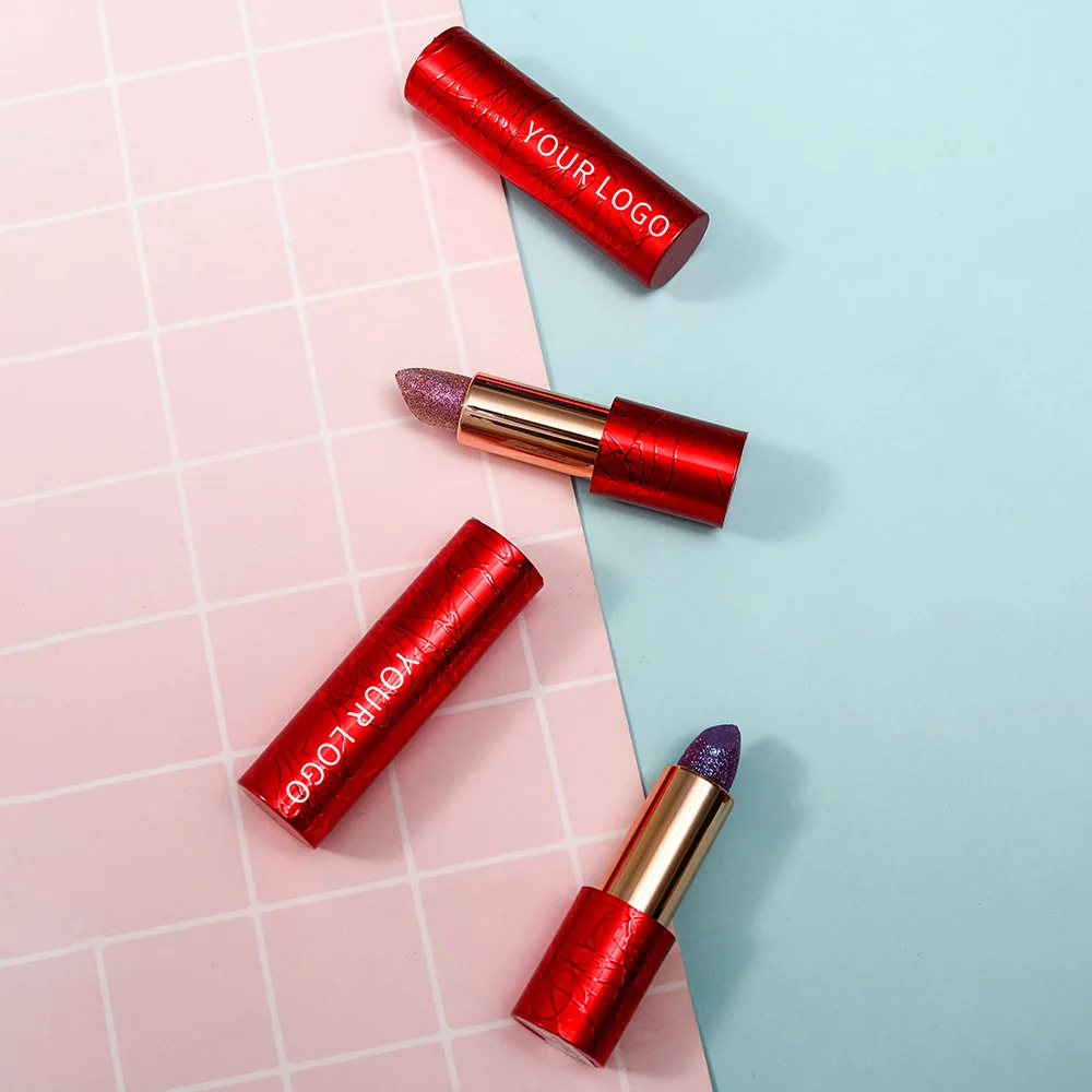 2024 Hot Chameleon Pearl Waterproof Lipstick Own brand non-fading velvet mist lipstick