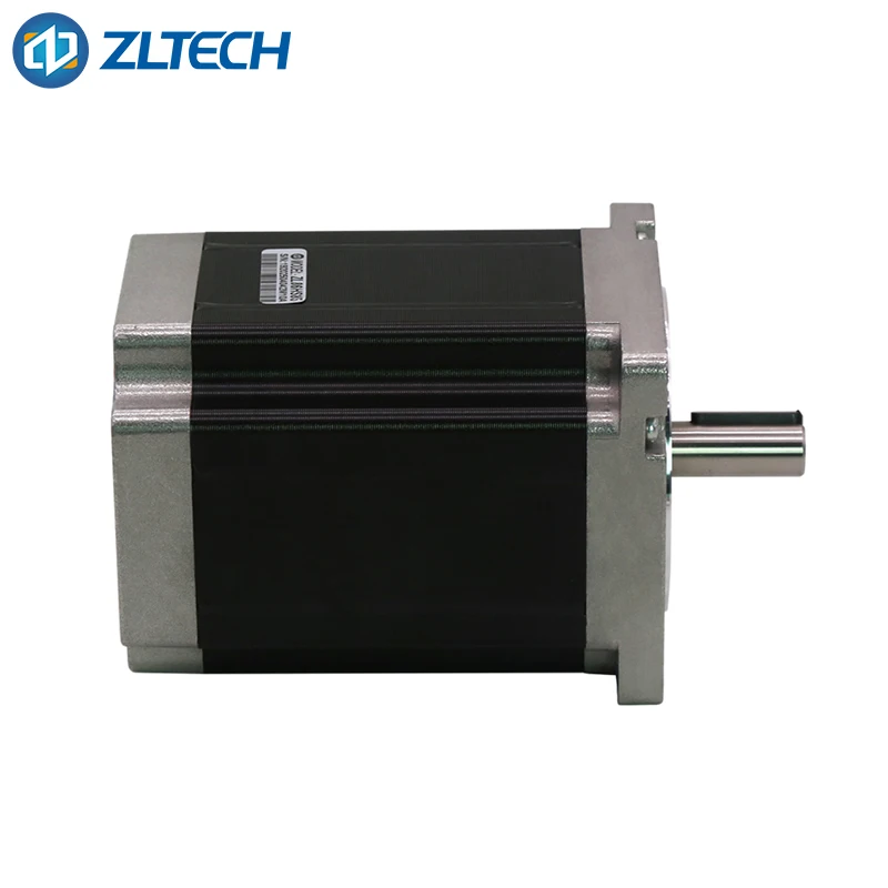 Низкий уровень шума nema34 8.5N.m 4.9A 12N.m DC Гибридный электрический бесщеточный шаговый двигатель для CNC