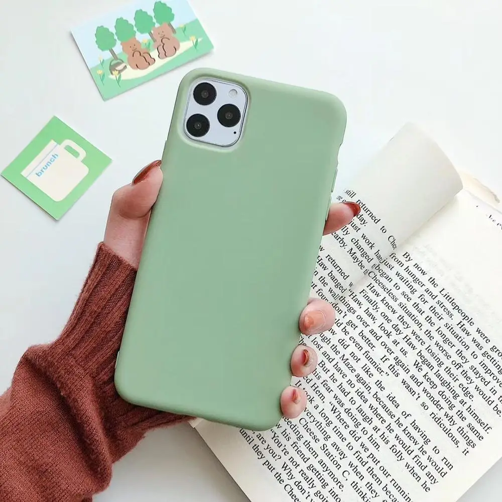 China Suppliers Frosted Soft Rubber Case For iPhone 6/7/8 Plus,Slim Matte TPU Phone Cover For iPhone X/XS XR 11 Pro Max Case