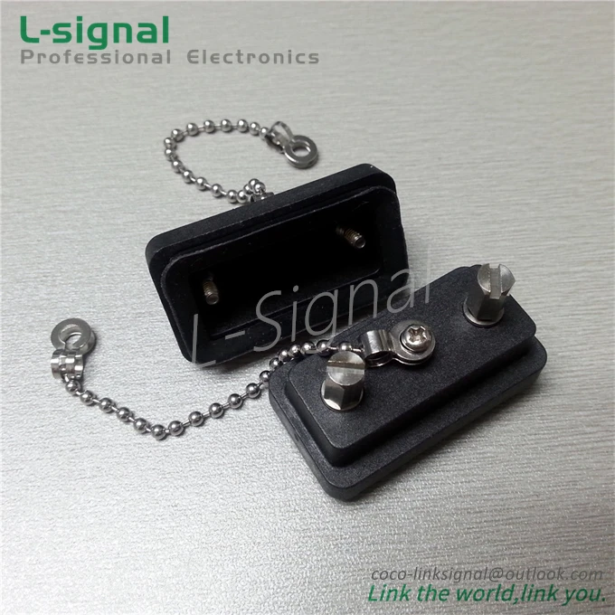 Factory Supply High Quality DB9 Waterproof Hood D Sub Cover