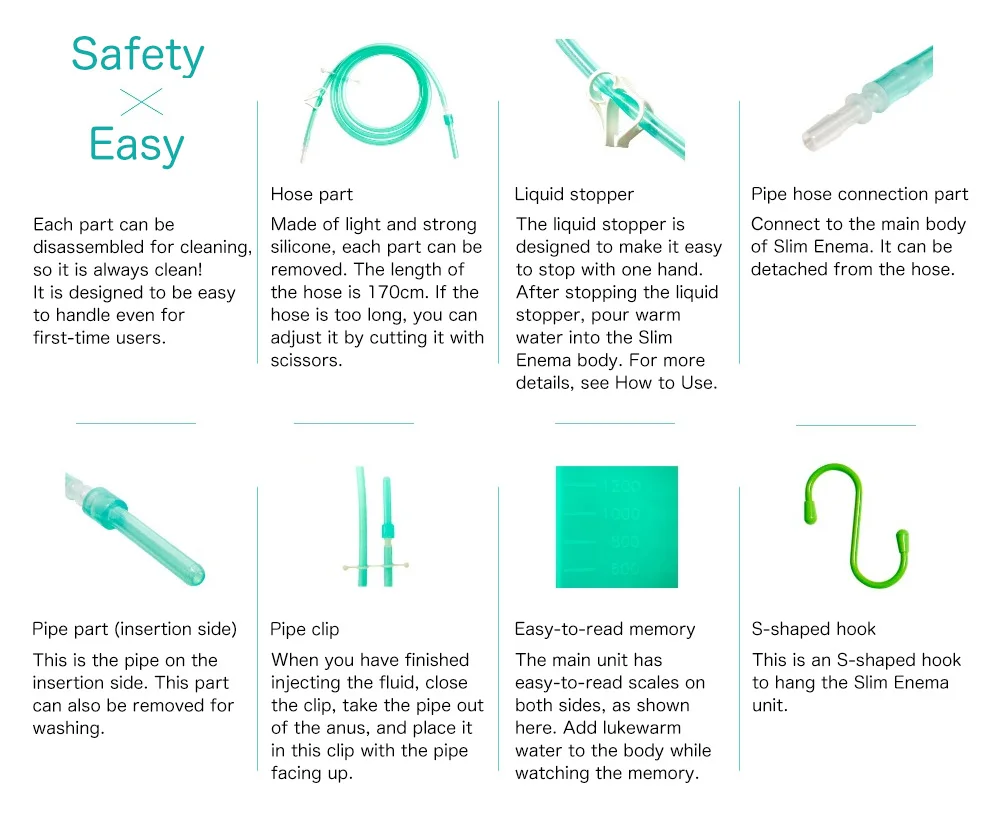 Intestinal Environment Regulation Easy Colon Cleansing Japanese Rectal Enema Anal At Home