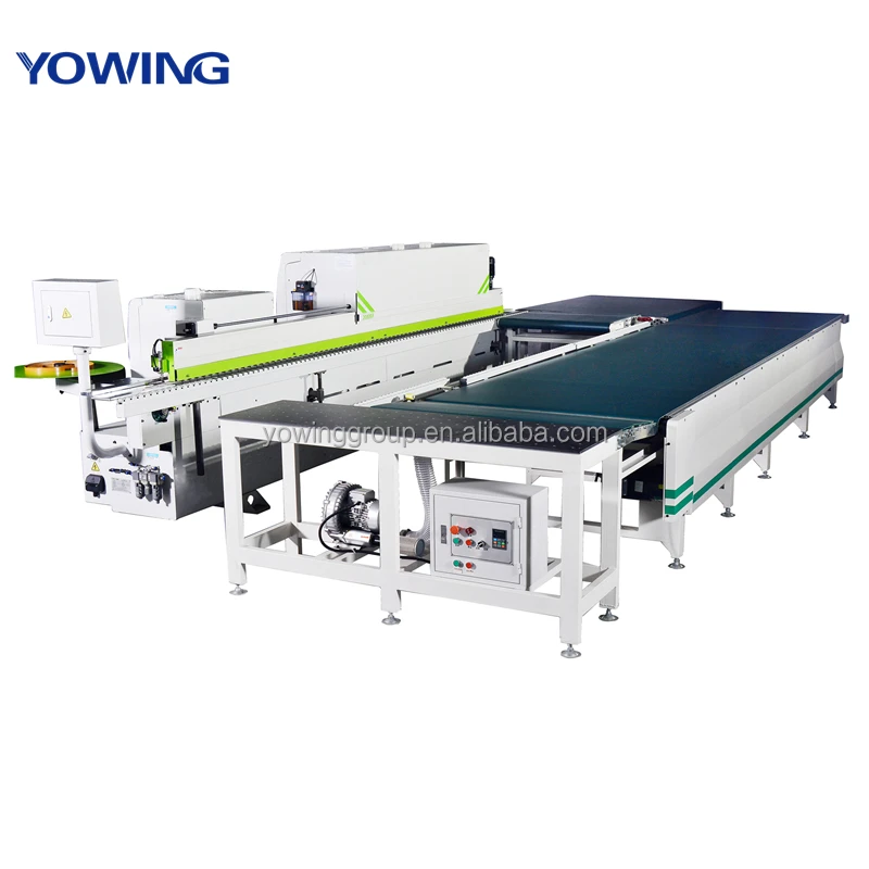 belt return line conveyor roller conveyor feeding table for auto edge banding machine