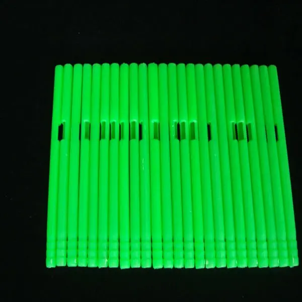 Plastic whistle lollipop sticks