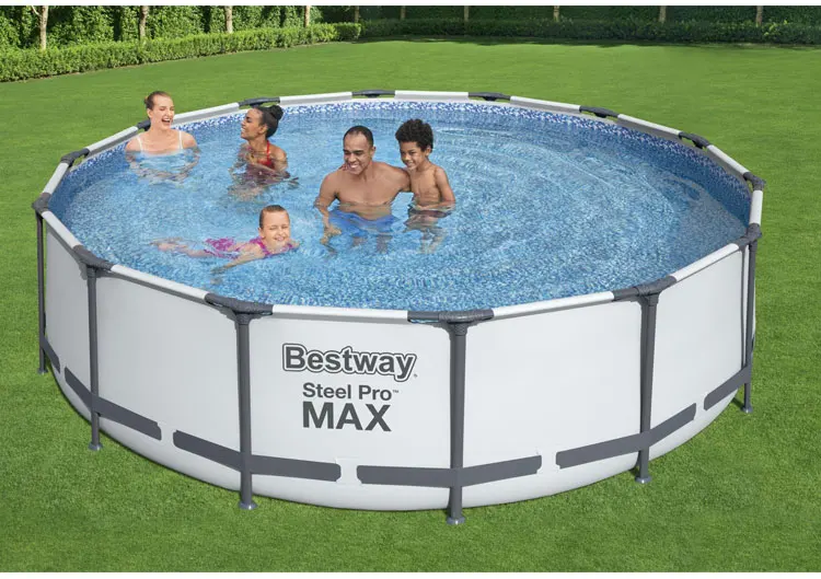 Bestway 56950 havuz portable ABOVE ground swimming pool suite round swimming pool PVC FAMILY 4.27m x 1.07m Round Pool Set