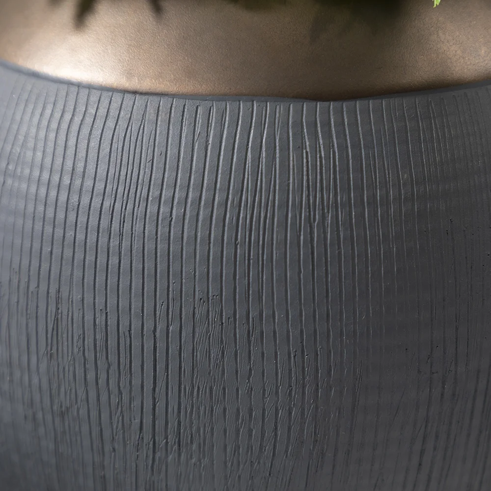  Медная металлическая глазурованная керамика ваза для бутонов текстурированная Геометрическая круглая сферическая с шариком стола гостиной гостиницы