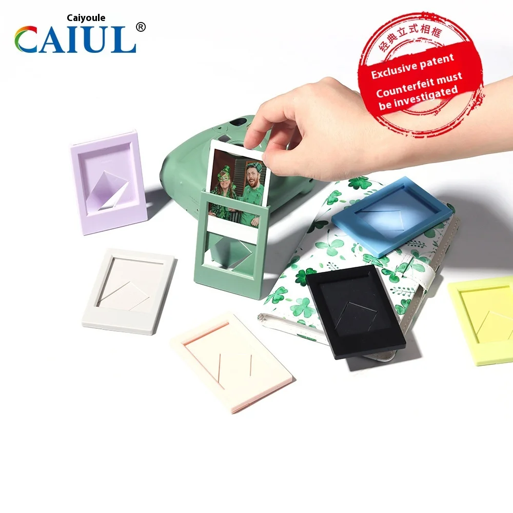 Wholesale 3-Inch Mini Classic Vertical Photo Frame in Morandi Color for Mini Photo Suit Made of Plastic