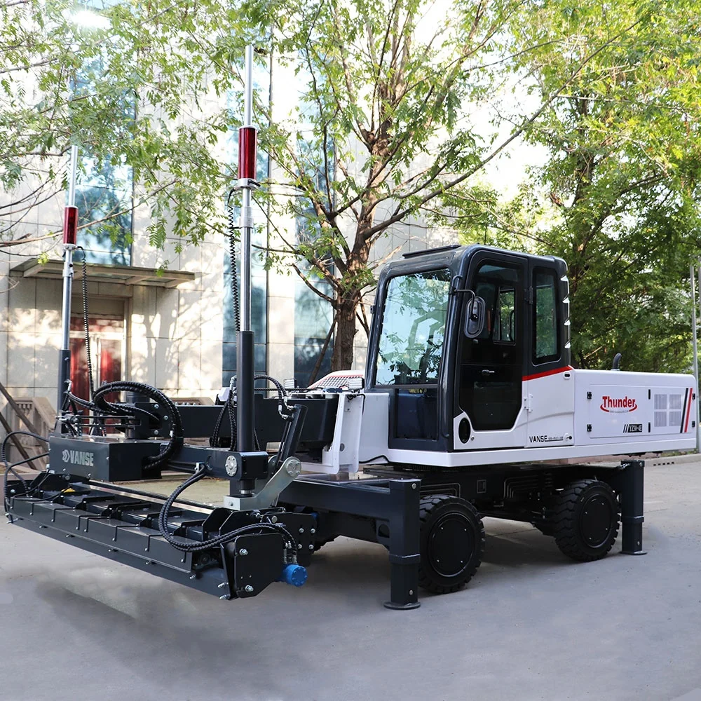 VANSE YZ30-4F Cheap Price Farm Automatic Laser Level Concrete Leveling Machine Price Laser Concrete Floor Leveling With Cab