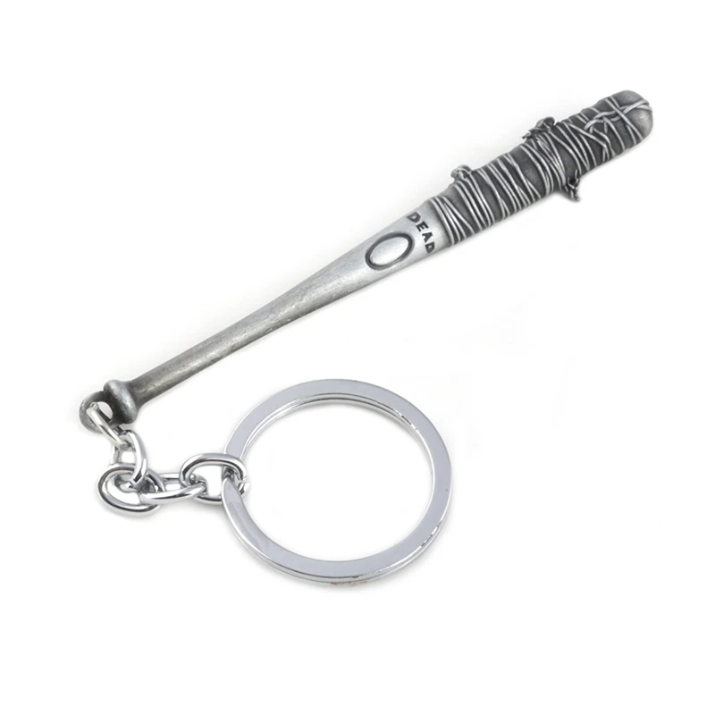 Warcraft Weapons Sport Sword Keychain Japan Cosplay Silver Baseball Key Chains Custom Metal Customized Bottle Keyring