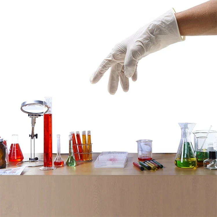 Soft Comfortable Hand Latex Disposable Medical Examination For Cleaning And