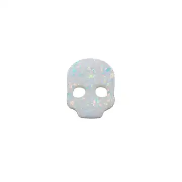 NEW Skull Heads  opal Tooth Gem Halloween opal Gold Tooth Gem opal Teeth Gem