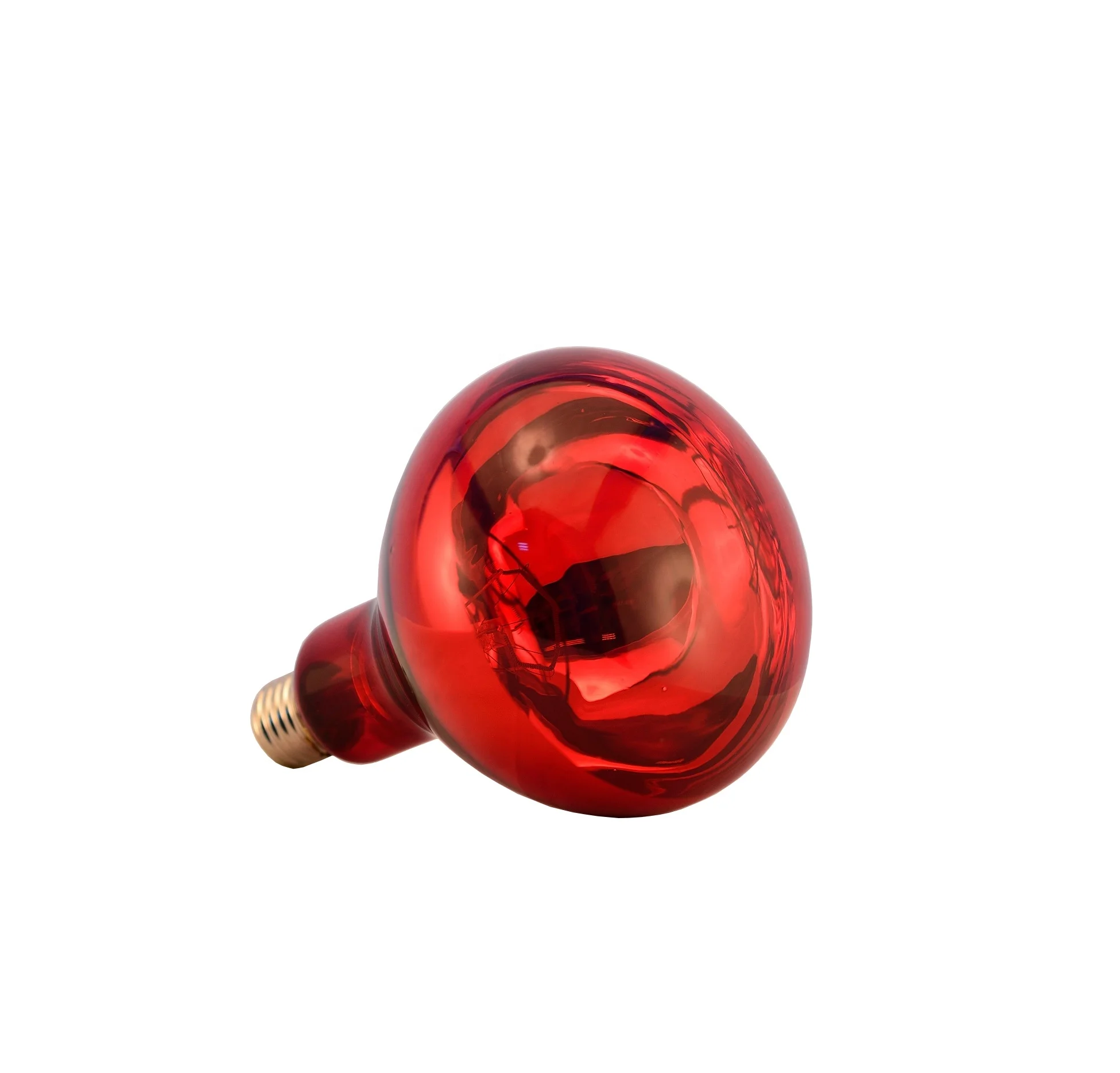 Waterproof Red glass Infrared medical care bulb heat lamp 200W R40 infrared physiotherapy equipment Infra Red light therapy bulb