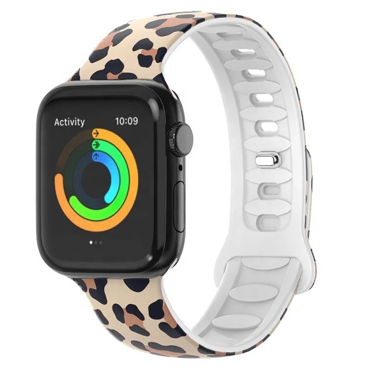 
Printing Sport Strap 38Mm Rubber Bracelets silicone watch Smart for Apple Watch Band Series 5 4 3 2 1 