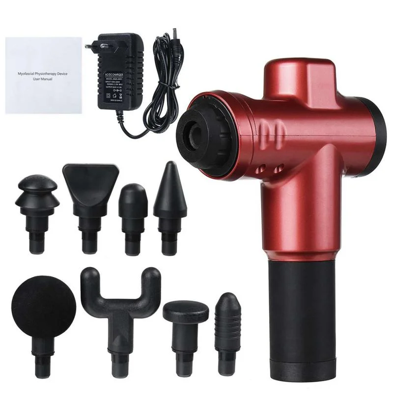 Factory made product muscle massage gun divtop booster electric deep tissue percussion strong massage gun