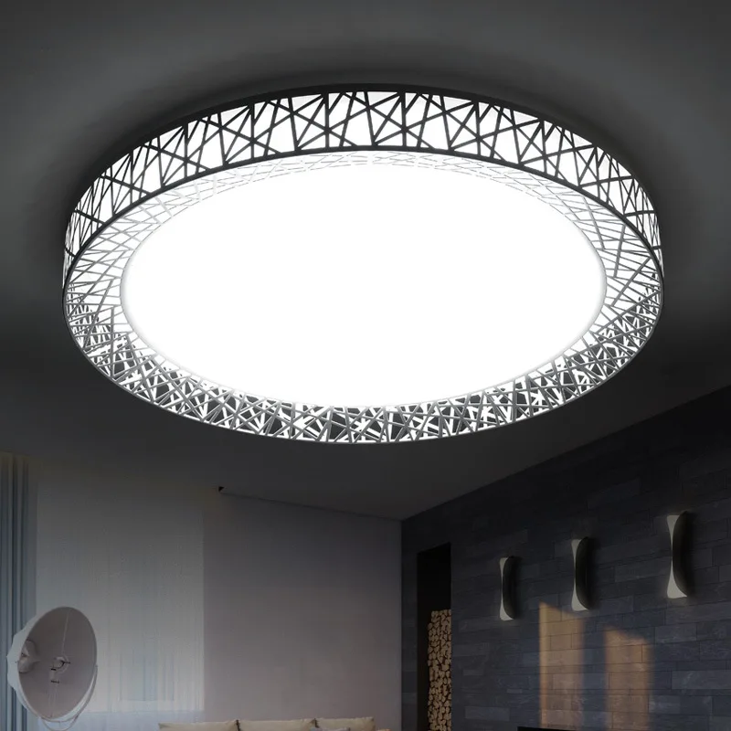 New  3000K 4000K 6000K Lighting Round Ceiling LED Lamp Modern Ceiling Light Fixtures For Living Room Bedroom