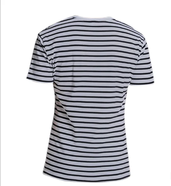 Shuliqi Custom Mens  Two  Color Block Half Black Half White T cotton Shirt