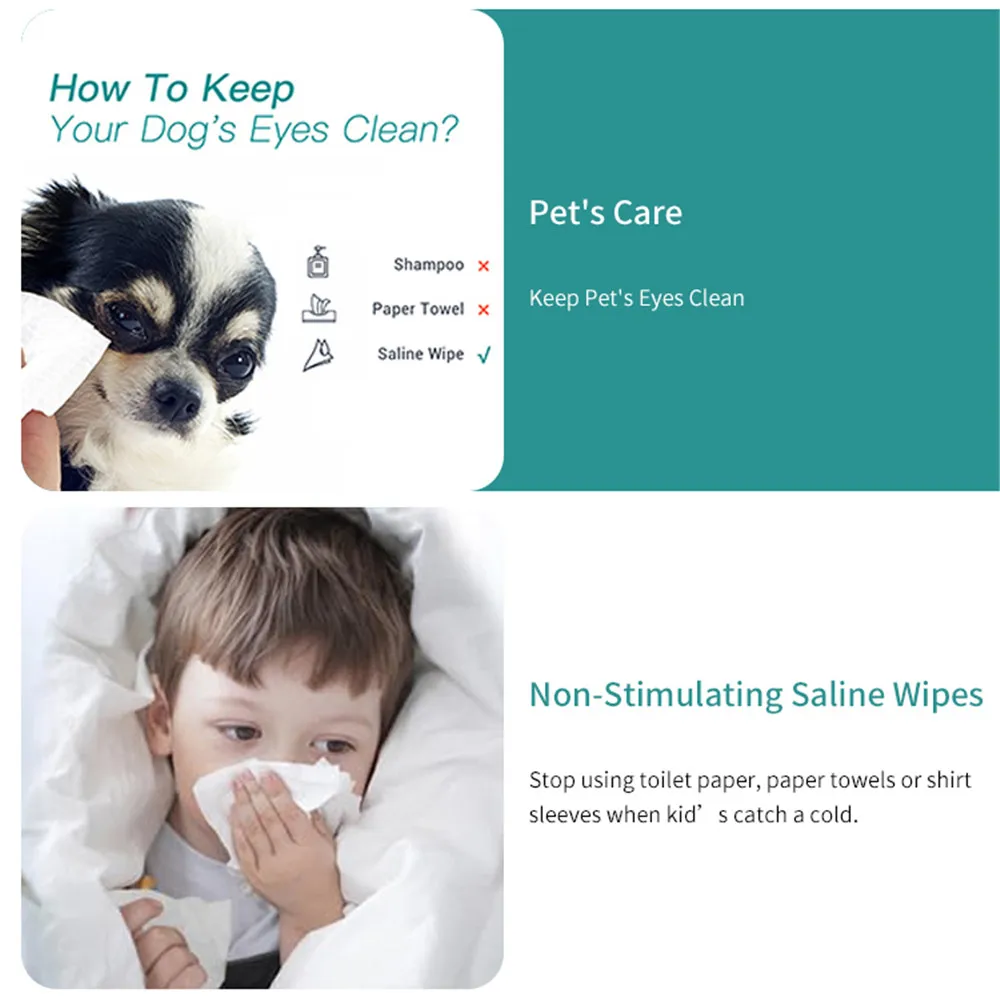 OEM Private label Individual wrapped face hand cleaning wet wipes for restaurant hotel shop