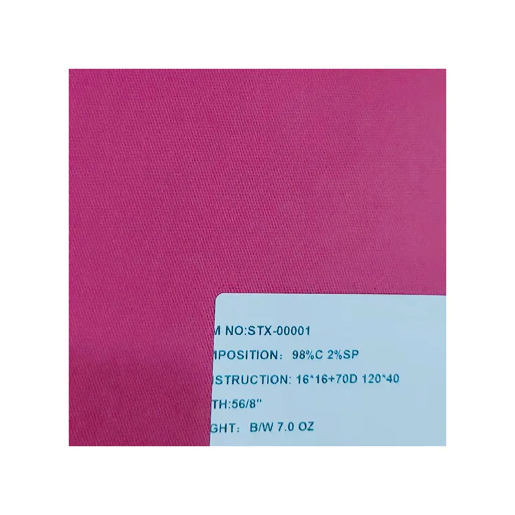 
Factory Direct Supply Breathable stretch cotton dying cloth 