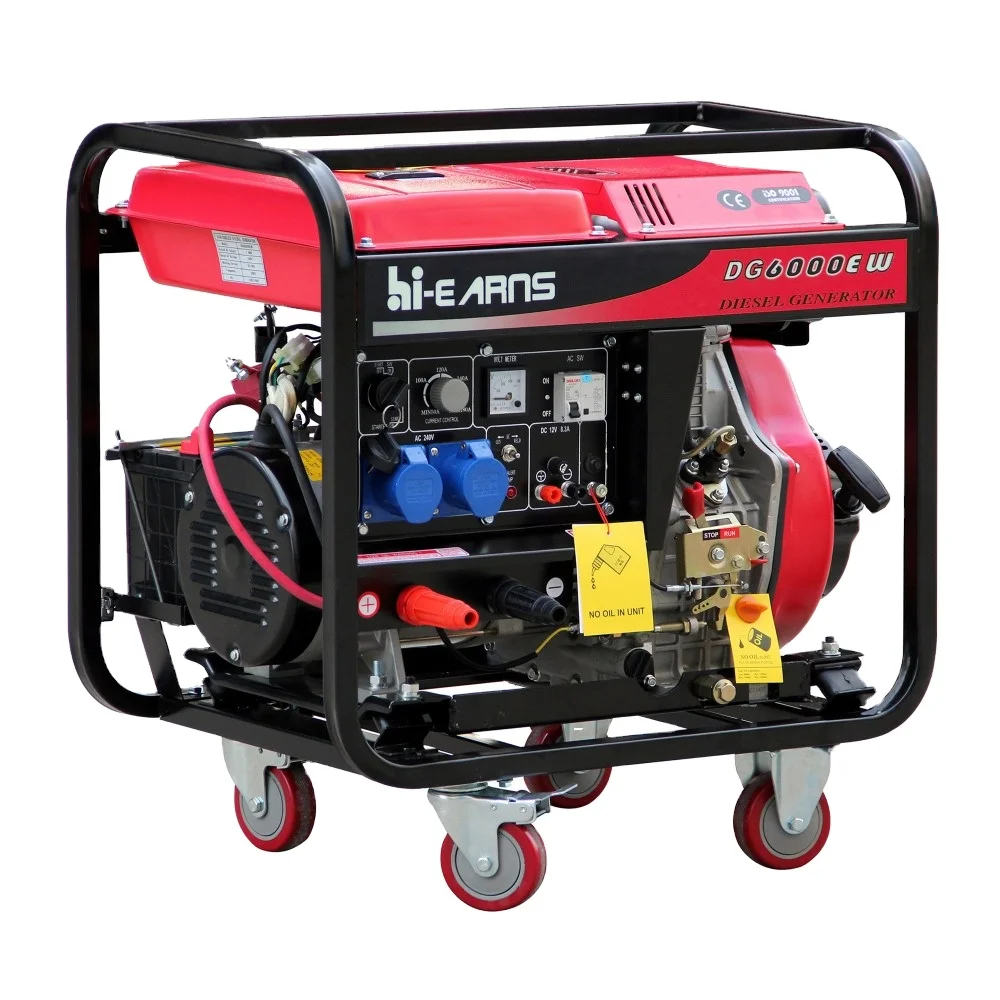 180A portable diesel welding machine price welder