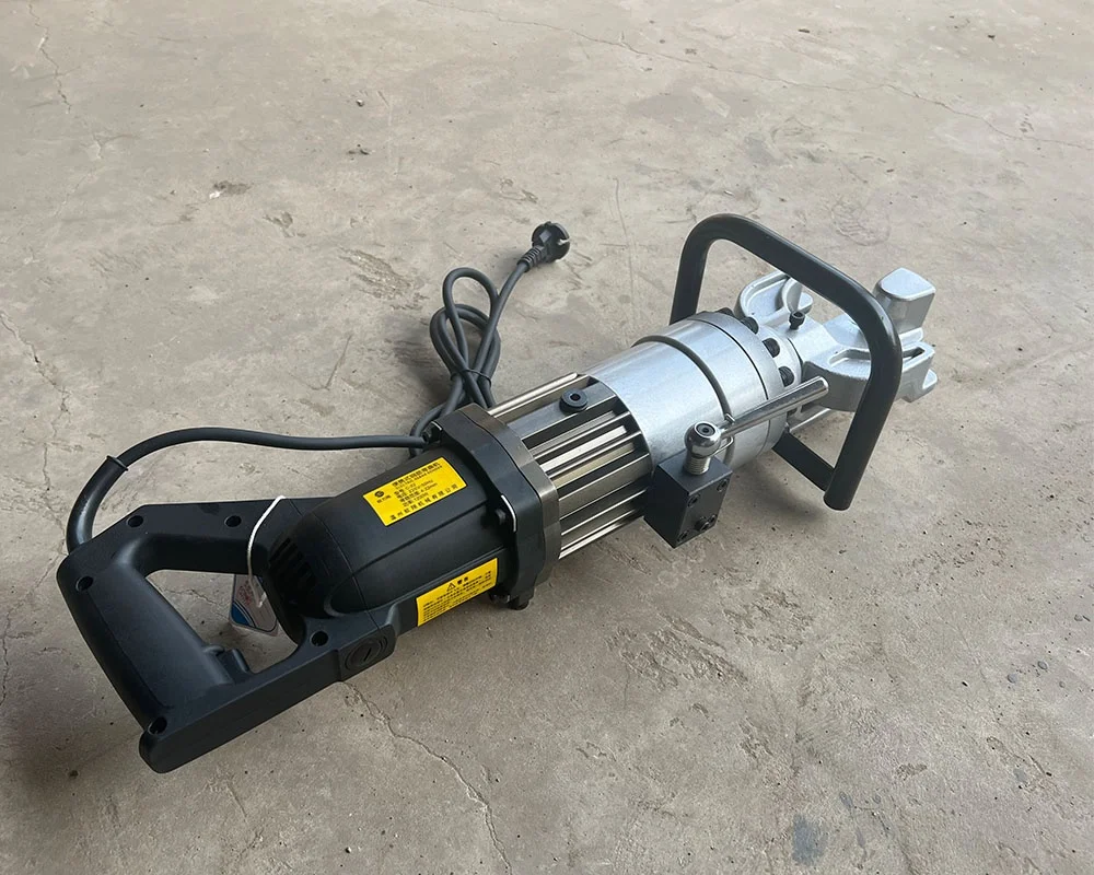 32mm hand-held ELectric steel bar bender and straightener Portable Hydraulic Iron Bar Bending Machine rebar bender
