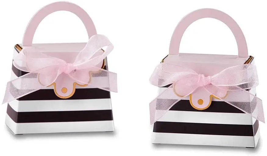Custom Design Wedding Party Lollipop Fudge Chocolate Box Packaging Confectionary Mini Suitcase Candy Box