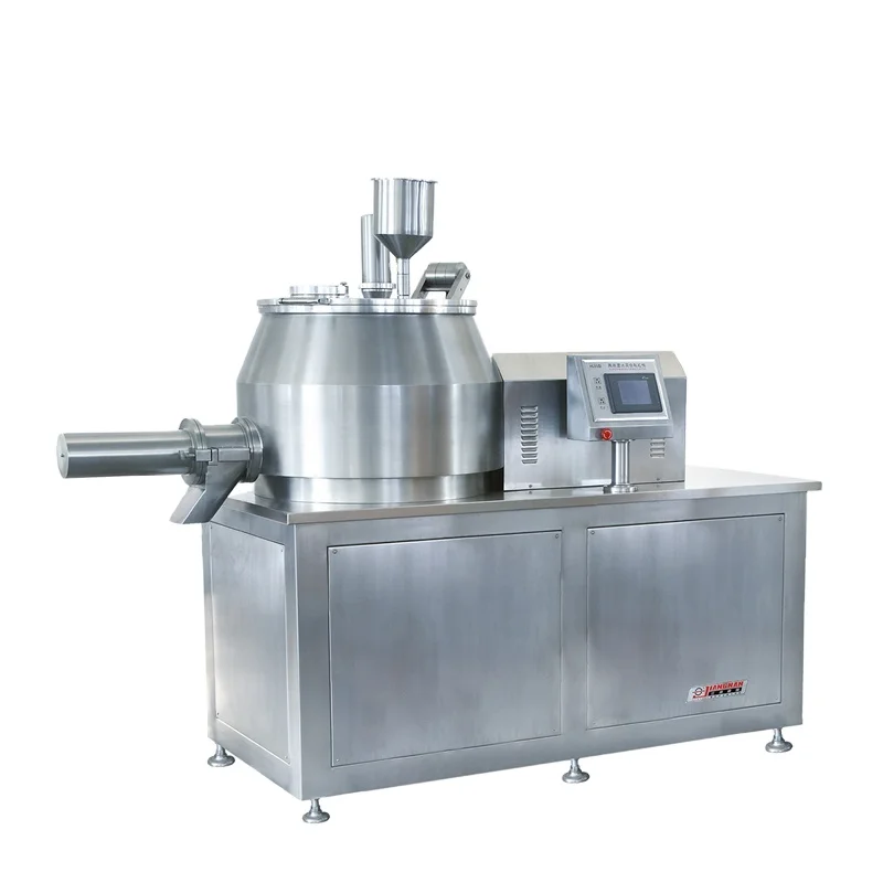 
HLSG-200 Pharmaceutical lab Industrial Organic fertilizer wet type powder micro super hign speed mixer granulator 