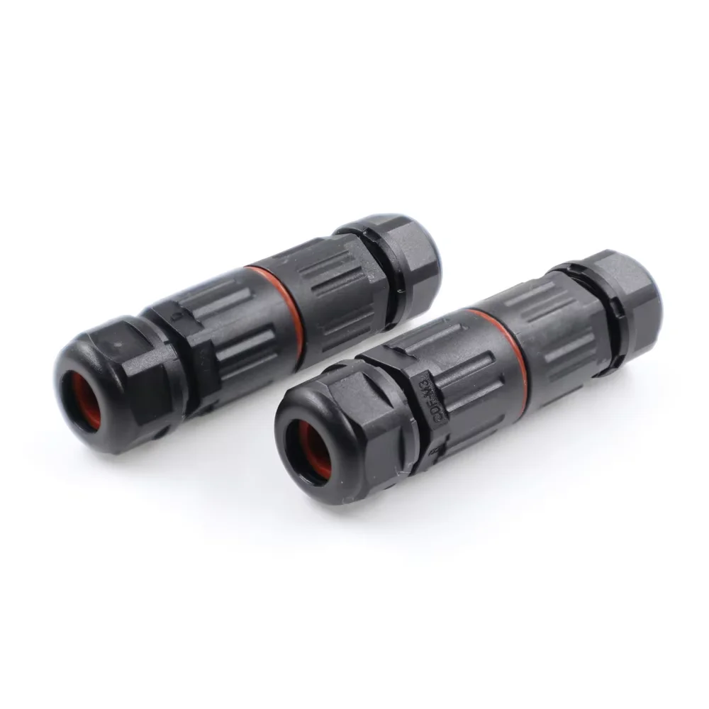 2p 3p Ip68 Mini Waterproof Connector Power Copper 16a Fast Connector 26awg Male & Female Ip68(4m Water Depth)