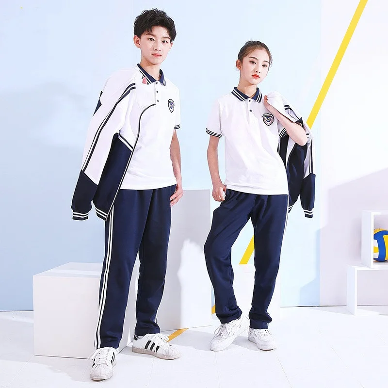 RG-Wholesaler unisex wear high school jackets suit blazer sports tracksuits child school uniform
